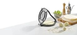 Tortillapress I gjutjärn, 20 cm - Hendi
