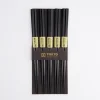 Ätpinnar, 5-pack - Tokyo Design Studio - Svart Trä