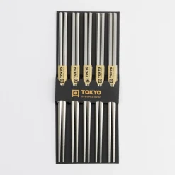 Ätpinnar, 5-pack - Tokyo Design Studio - Rostfritt Stål