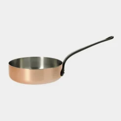 Traktörpanna i koppar, 24 cm - Prima matera cuivre