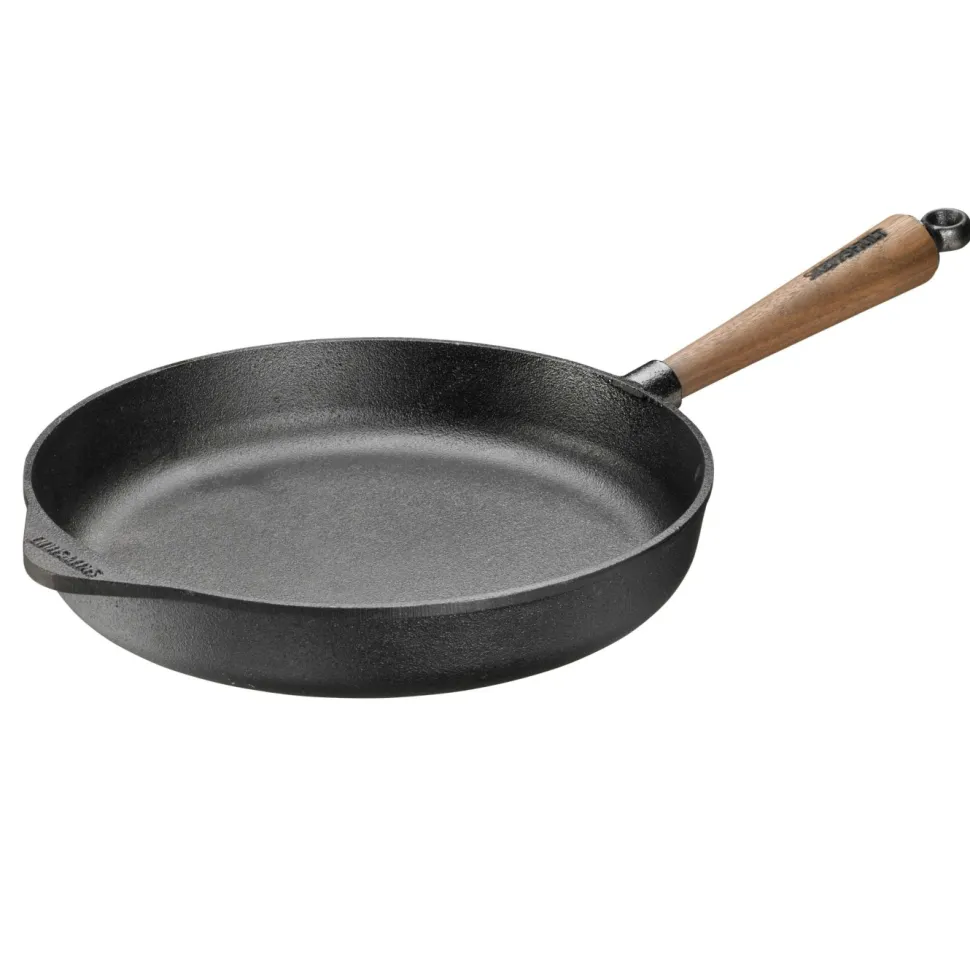 Traktörpanna, valnötshandtag, 28cm - Skeppshult