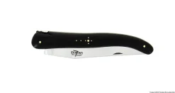 Trancherset 21 cm, Handtag av Ebenholts, fällbar, Signature - Forge de Laguiole