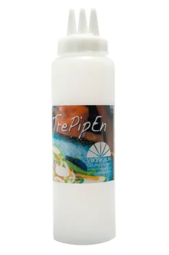 Trepipen, Dressingflaska med 3 pipar, 25cl - Satake