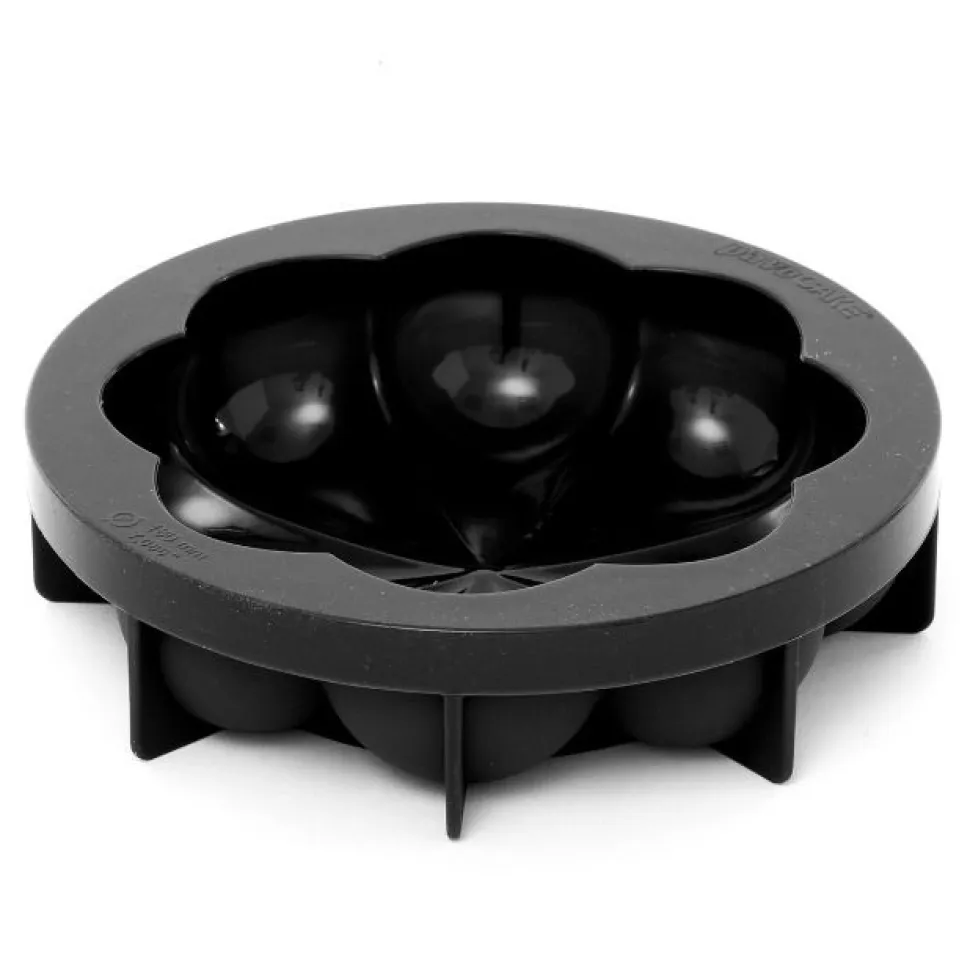Tårtform i silikon 3D Cake, KE015, Bombée, ø18cm - Pavoni