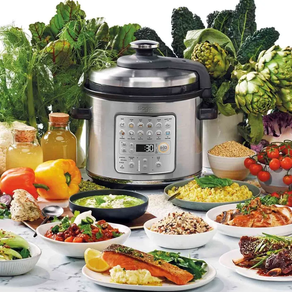 Tryckkokare/Slow cooker, The Fast Slow Go - Sage