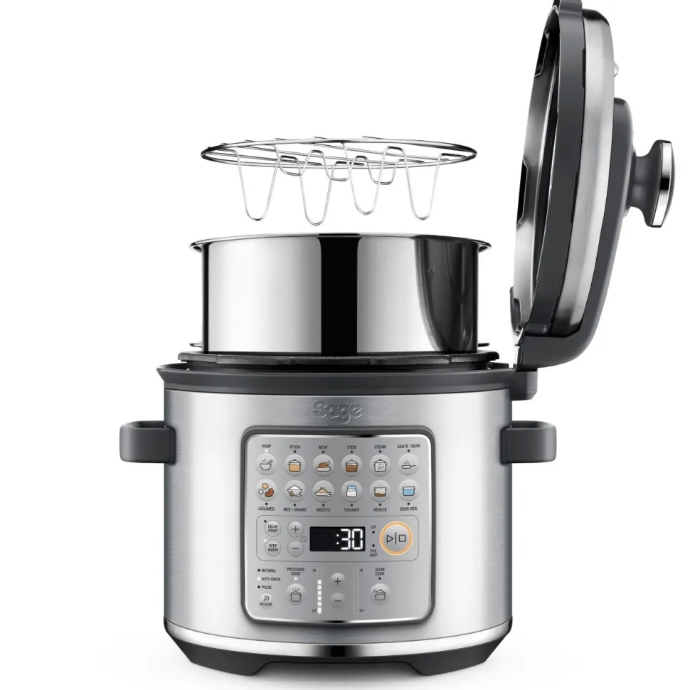 Tryckkokare/Slow cooker, The Fast Slow Go - Sage