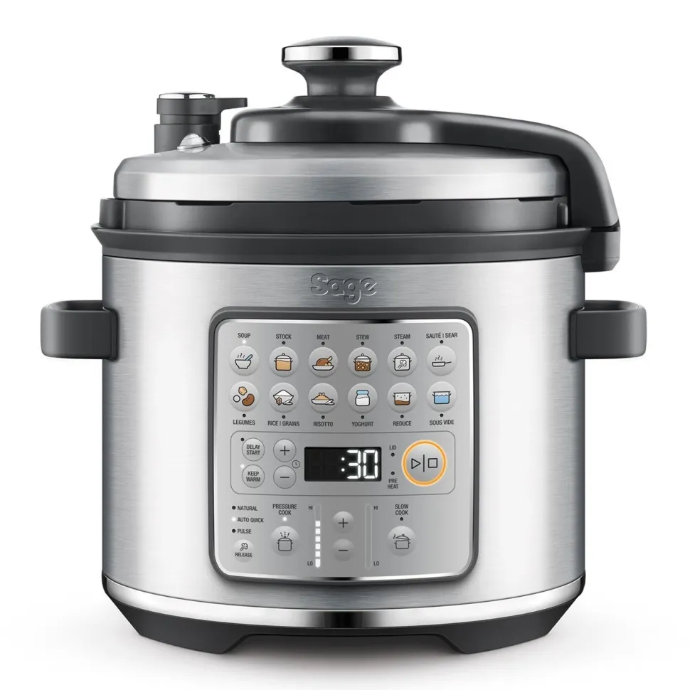 Tryckkokare/Slow cooker, The Fast Slow Go - Sage
