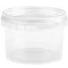 Tätbägare rund, 280 ml inkl. lock och plomb