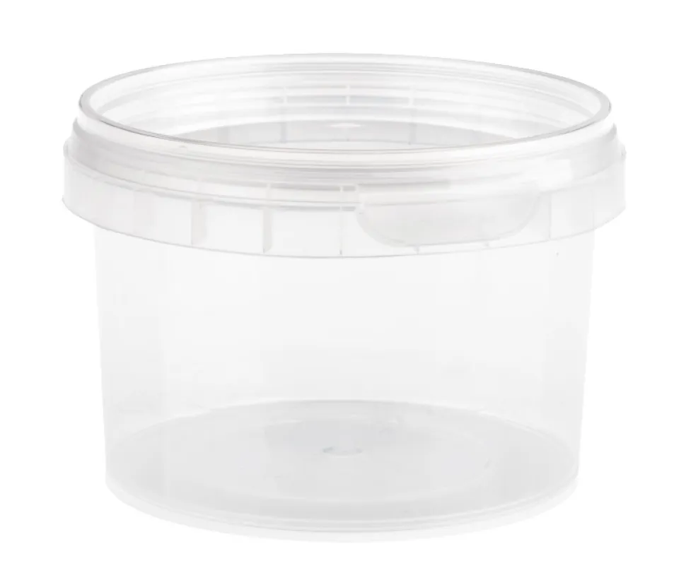 Tätbägare rund, 280 ml inkl. lock och plomb