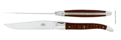 Två knivar, Handtag av Snakewood, blank, Tradition - Forge de Laguiole