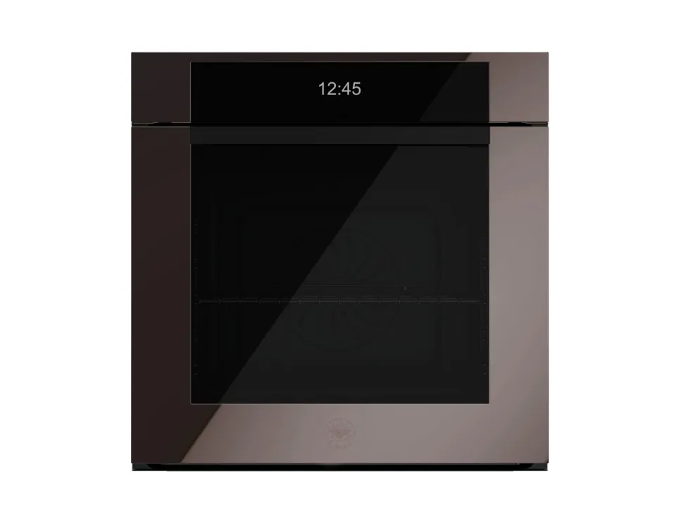 Ugn med pyrolys Modern, TFT-display, obsidian, blank - Bertazzoni