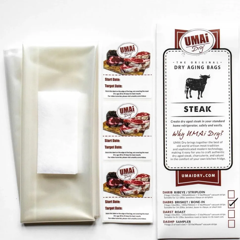 Umai DryAge Bag - Brisket/bone-in, hängmörningspåse 400x700 mm, 3-pack