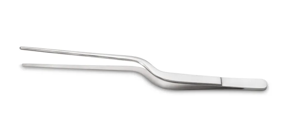 Uppläggningspincett, offset - 100% Chef - 14 cm