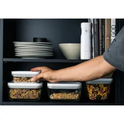 Vakuumlåda i Borosilikatglas, Fresh & Save, 3-pack - Zwilling