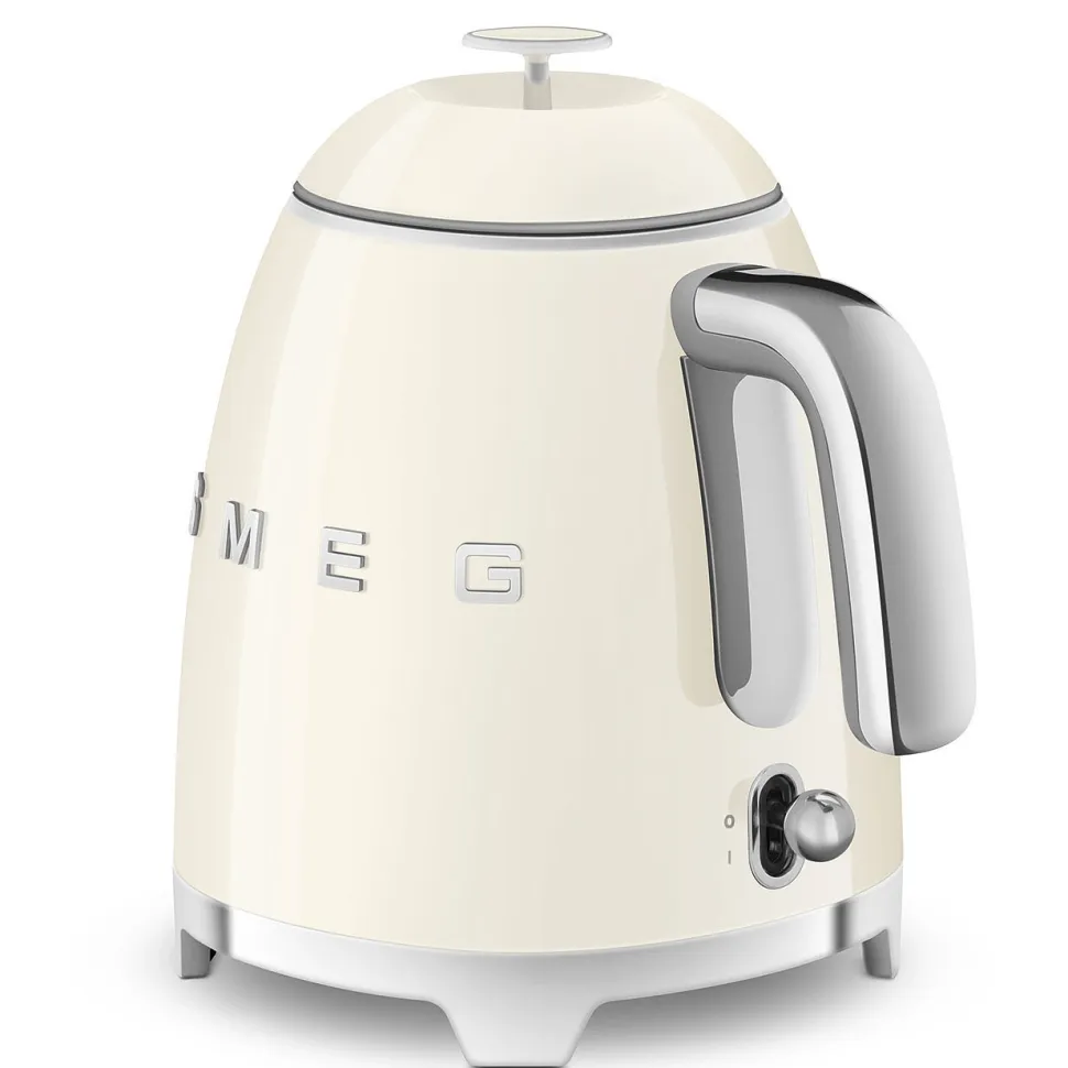 Vattenkokare, 0,8 L, Creme - Smeg