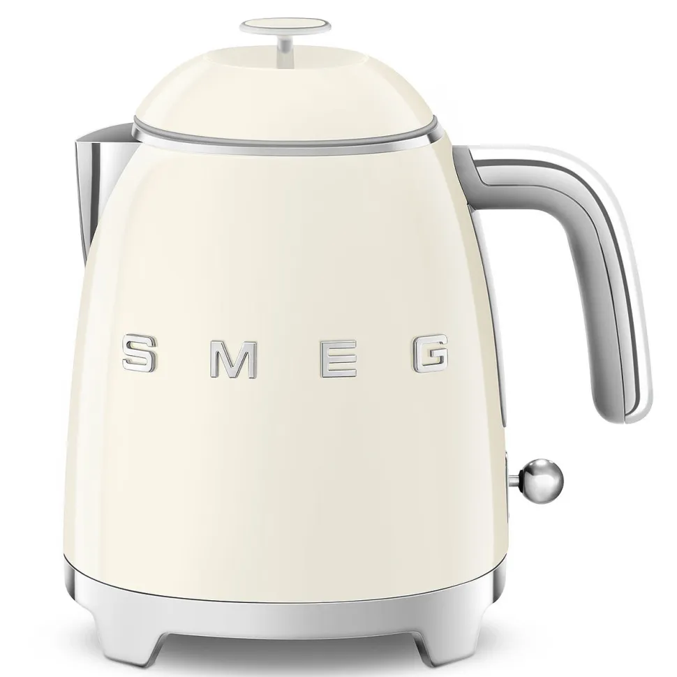 Vattenkokare, 0,8 L, Creme - Smeg