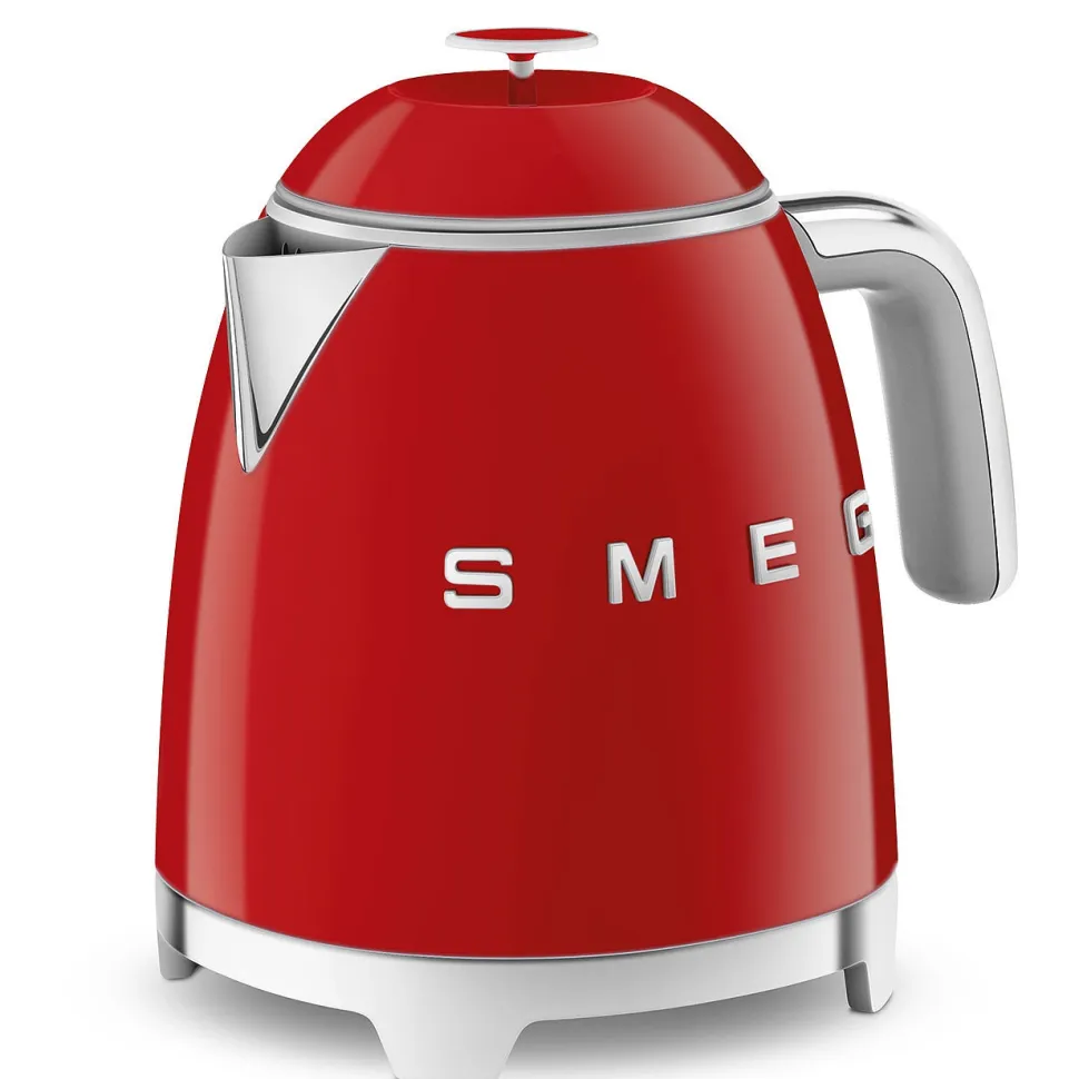 Vattenkokare, 0,8 L, Röd - Smeg