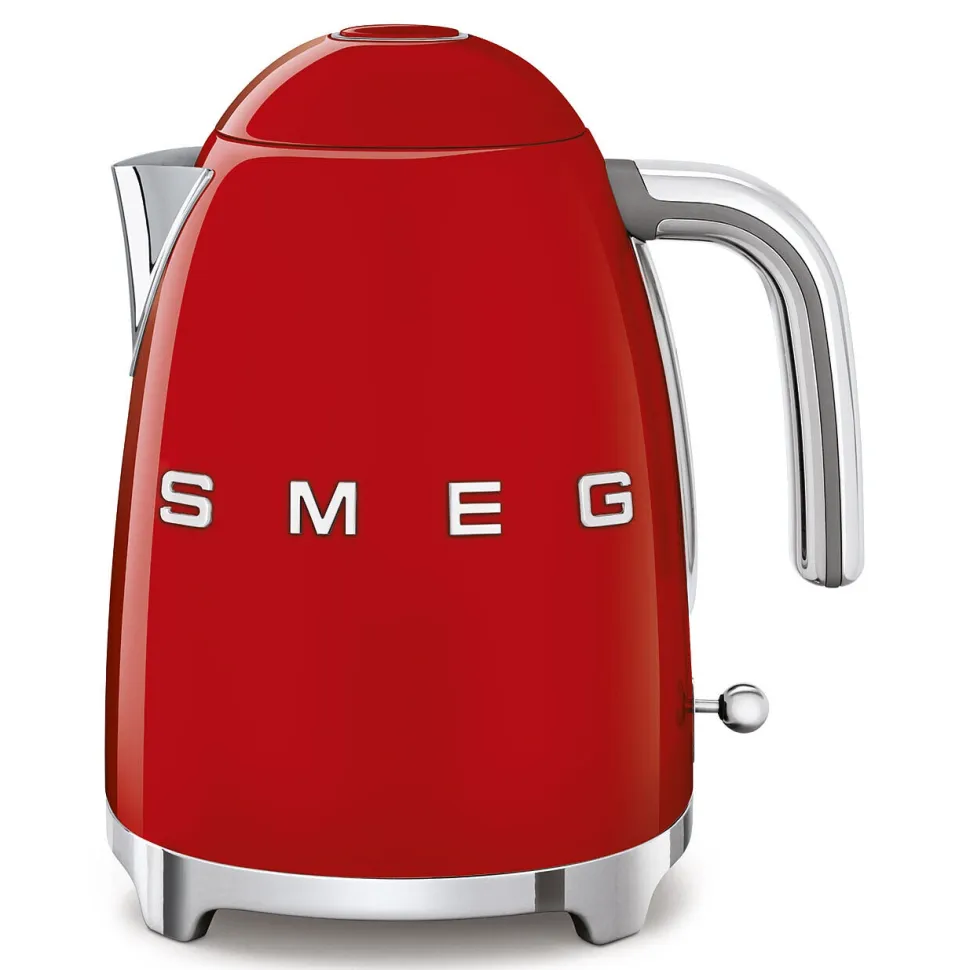Vattenkokare, 1,7 L, Röd - Smeg