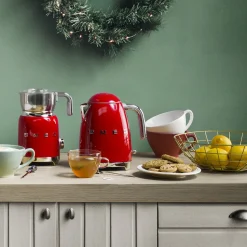 Vattenkokare, 1,7 L, Röd - Smeg