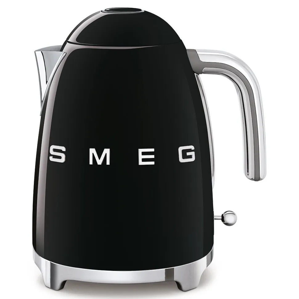 Vattenkokare, 1,7 L, Svart - Smeg