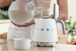 Vattenkokare, 0,8 L, Vit - Smeg