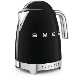 Vattenkokare med temperaturinställning, Svart - Smeg