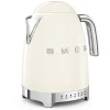 Vattenkokare med temperaturinställning, Creme - Smeg