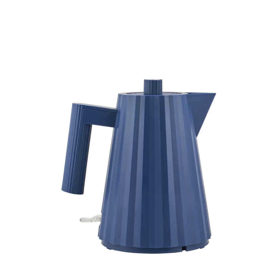 Vattenkokare, Plissé, Blå - Alessi - 1,7 liter