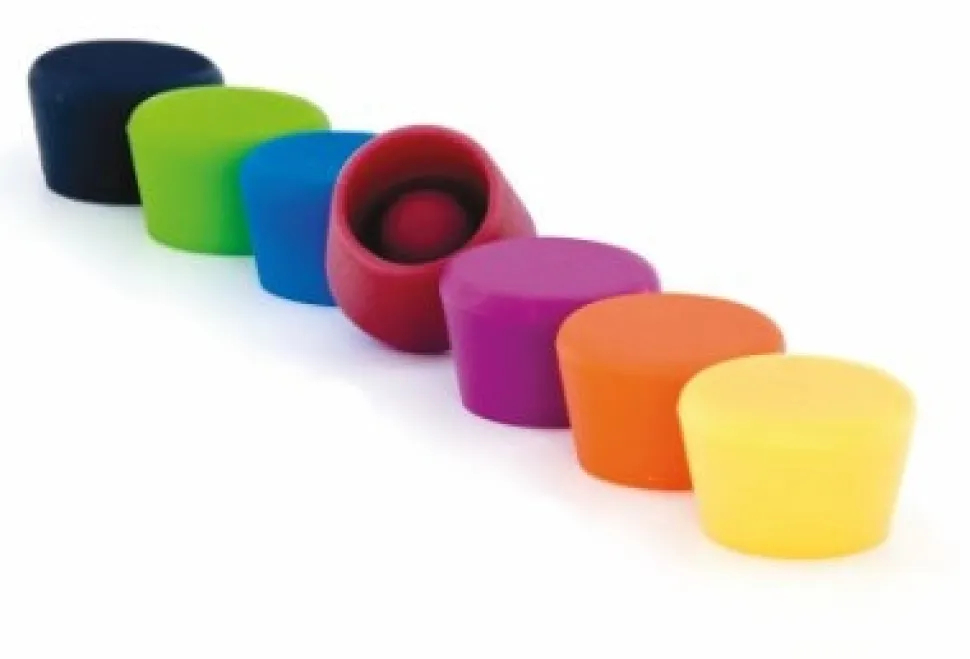 Vinkork i silikon, 2-pack - Pulltex