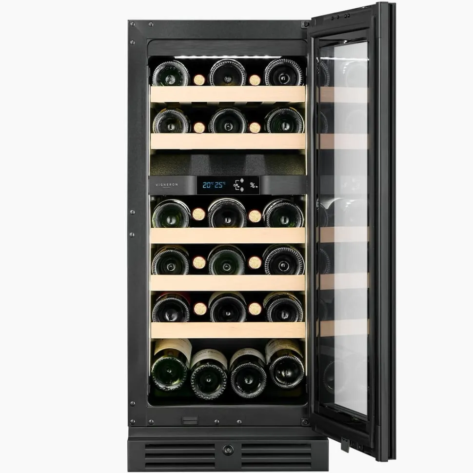 Vinkyl Designline 40, Dubbelzon, Svart - Vigneron