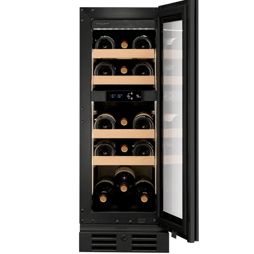 Vinkyl Designline 30, Dubbelzon, Svart, 718 - Vigneron