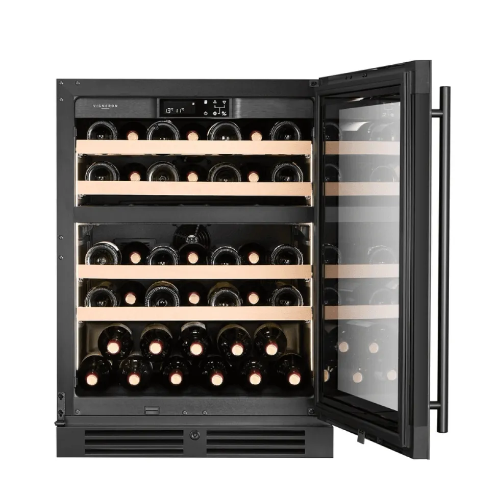 Vinkyl Kitchen Collection 60, Dubbelzon, Svart - Vigneron