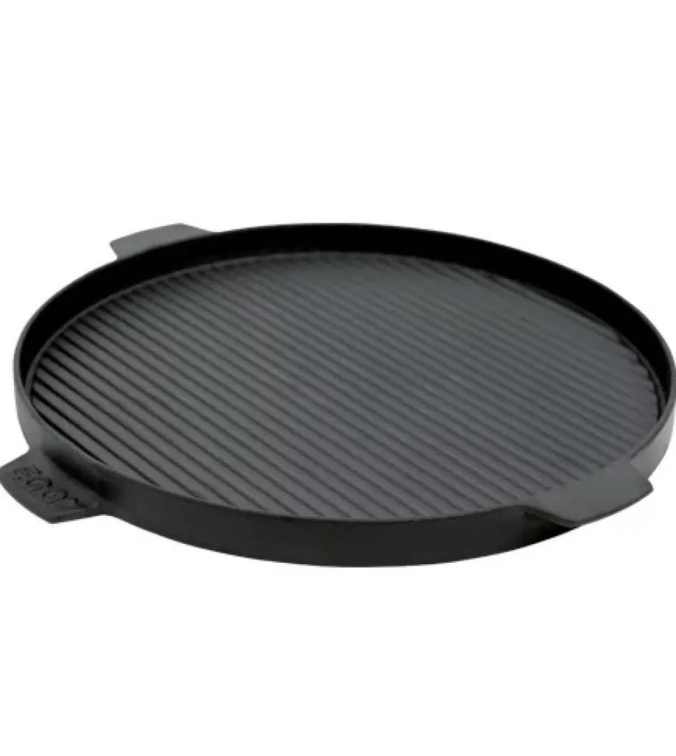Vändbart Stekbord i Gjutjärn, Large - Big Green Egg
