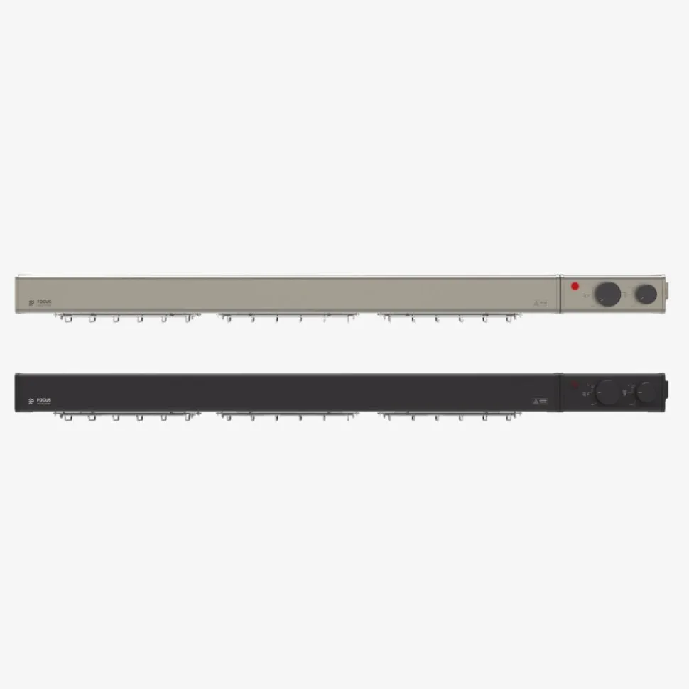 Värmelist Focus 120 Svart - Stayhot