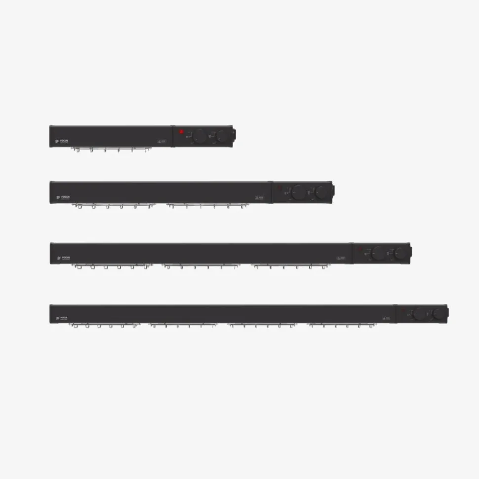 Värmelist Focus 120 Svart - Stayhot
