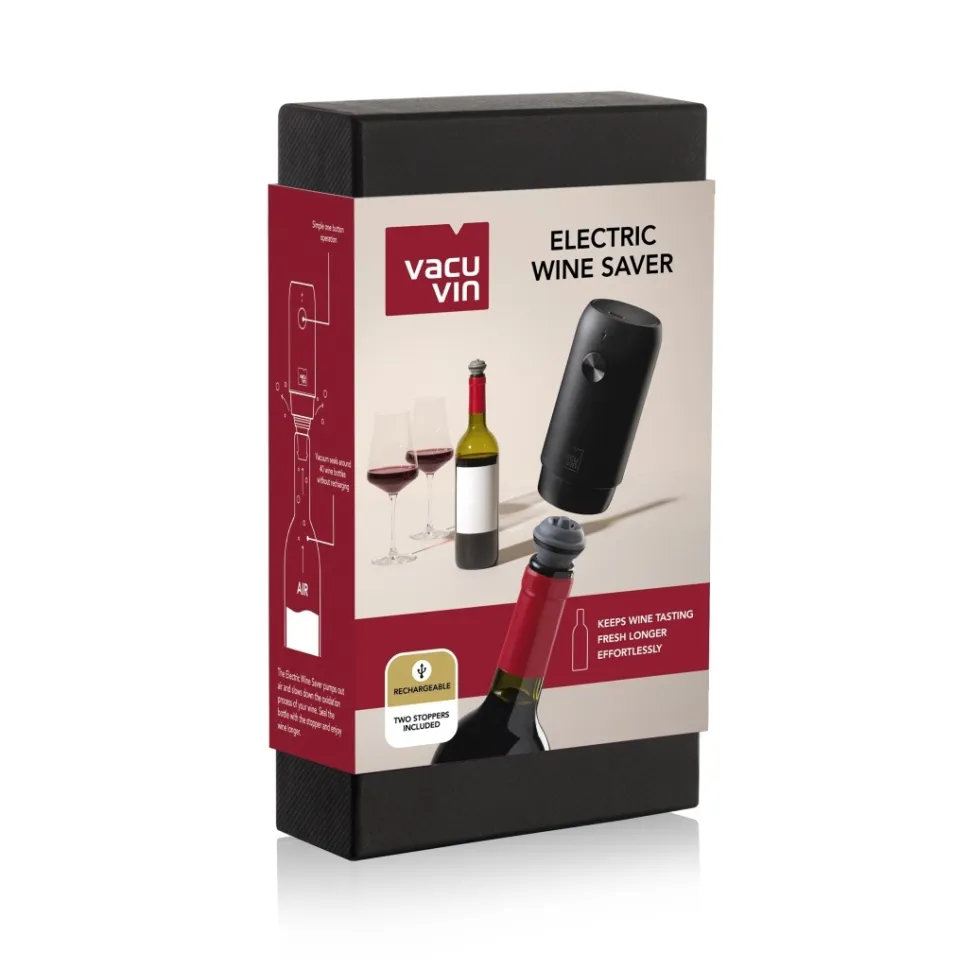Wine Saver, elektrisk - Vacuvin
