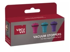 Wine Stoppers i olika färger, 3-pack - Vacuvin
