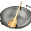 Wokpanna och Stekspade, kolstål  - Big Green Egg