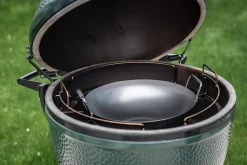 Wokpanna och Stekspade, kolstål  - Big Green Egg