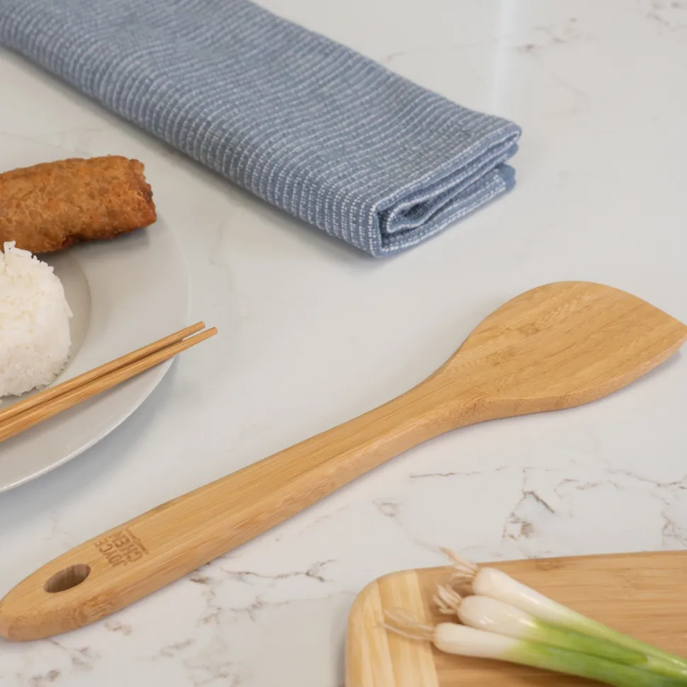 Wokspade i polerad bambu - Joyce Chen